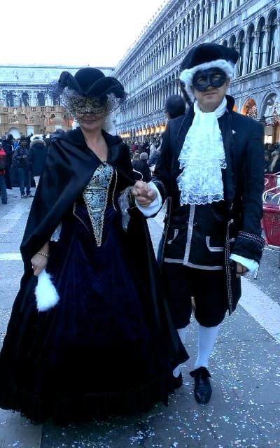 ヴェネツィアのカーニバル仮装