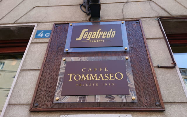 1825年創業のCaffè Tommaseo