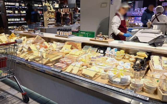 スーパーマーケット チーズ