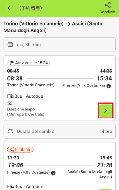 Flixbus realtime trakking web